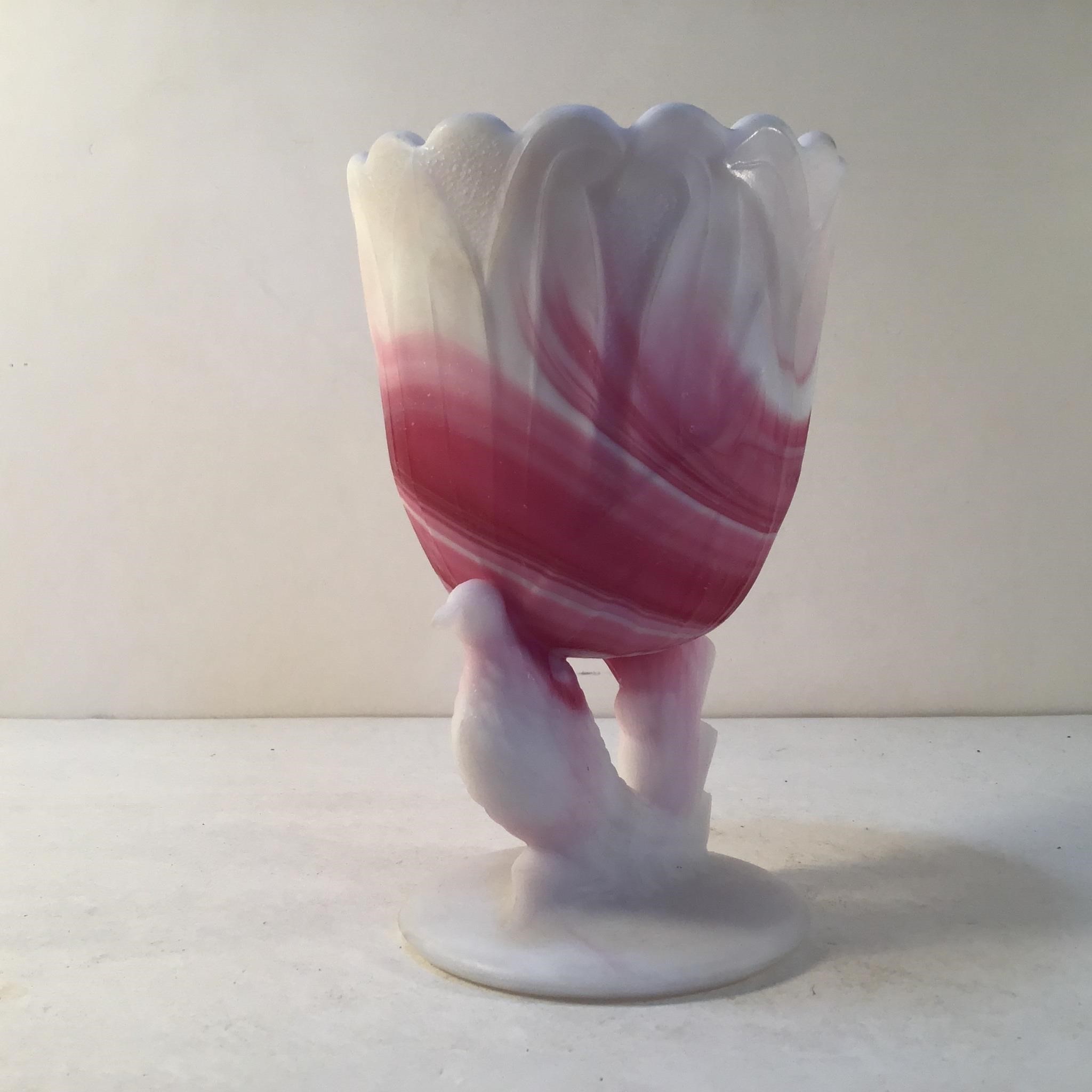 AGATE GLASS VASE