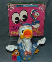 Donald Duck Battery Operated. Bandai. Boxed.