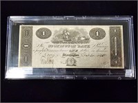 1835 Stonington Bank $1 Note