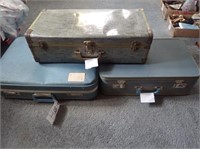 (3) Suitcases