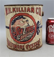 Vintage Baltimore Oysters Tin