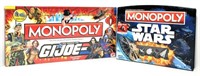 Monopoly GI Joe & Star Wars Versions
