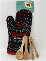 NEW I’ll Bake Love to You Open Mitt Measuring