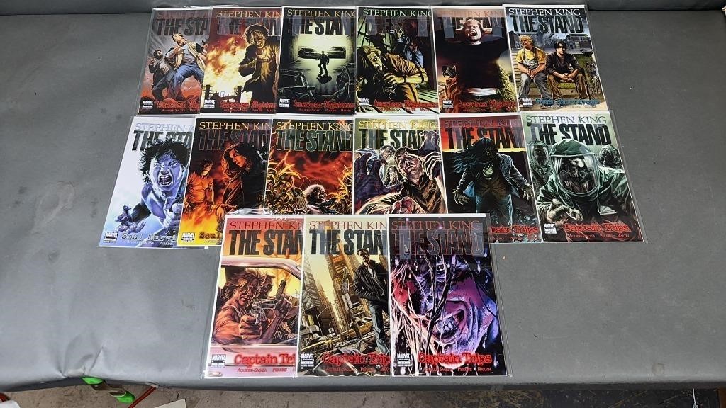 15pc Stephen King The Stand Marvel Comic Books