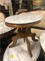 Marble Top Table - Antique