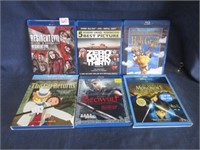 Blue Ray DVD Lot.