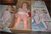 1960 KISSY DOLL IN BOX,  & CHATTY CATHY DOLL