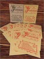 Roy Rogers Rider Club Certificates