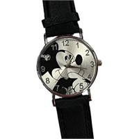 Trendy Fun Black Disney Mickey Mouse Watch