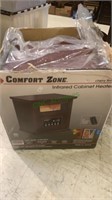Comfort zone infrared cabinet heater, 1500 W,
