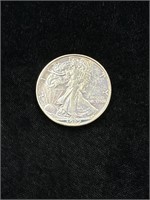 1937 Walking Liberty Half Dollar