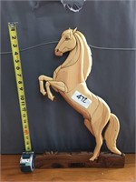 Charlie Hufstetler Handmade Wooden Horse