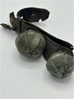 Antique Swedish Brass/Bronze Sleigh Bells