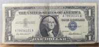 Silver certificate 1957 $1 bank note