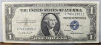 Silver certificate 1935 $1 banknote