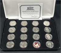 (16) Susan B Anthony Dollars Set w/ Proofs