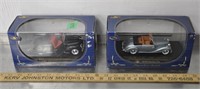 Two 1:32 scale die cast cars - info