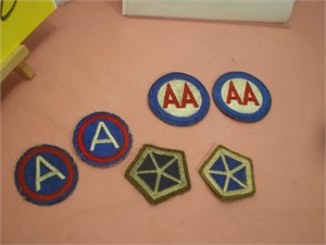 Military Patches, WWII US Army