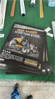 Set of (4) Cub Cadet Dealer Posters 22" x 29" Each