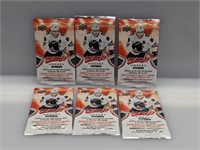 (6) 2021-22 Upper Deck MVP Hockey Packs