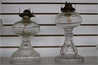 2 OIL LAMP BASES