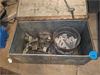 Metal Storage Box w/ Hardware (Shed 3)