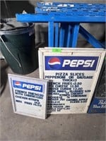 (Times 2) (1) 20"x30"x16"x20" Pepsi Menu Signs, (n