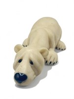 Vintage Quarry critters Papa polar bear statue: