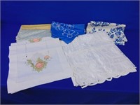 Fancy Satin Table Cloth 54" X 72" , Linens,