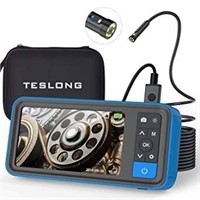 Dual-Cameras Borescope with Display, Teslong