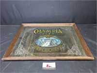 Vintage  Olympia Beer mirror