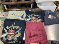 4 Guy Harvey shirts