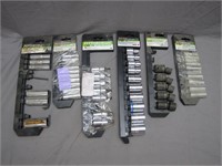 6 Various Pittsburgh Socket Sets (Incomplete)
