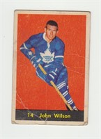 1960 Parkhurst John Wilson Hockey Card