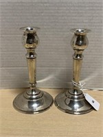 Pair of Sterling Candle Holders (International)