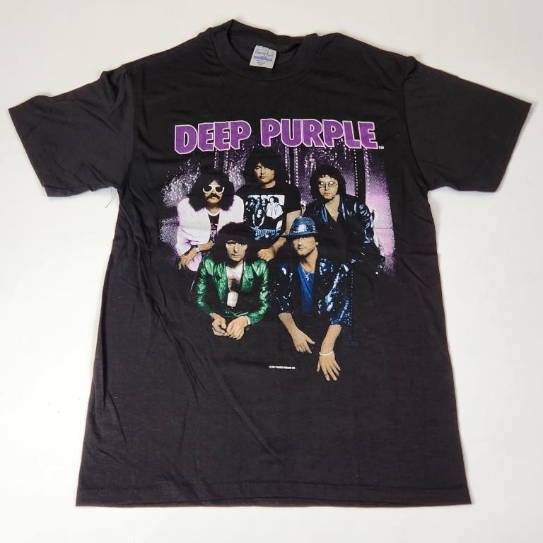 1987 DEEP PURPLE HOUSE OF BLUE LIGHT CONCERT SHIRT