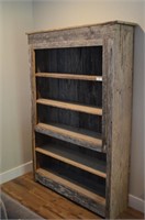 Primative Reclaimed barn wood shelves