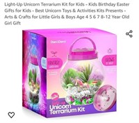 MSRP $24 Light Up Unicorn Terrarium Kit