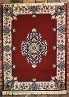 Vintage Machine-made Persian-style Carpet Rug