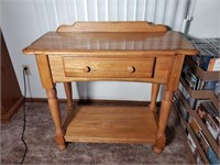 Wooden Stand w/ Drawer