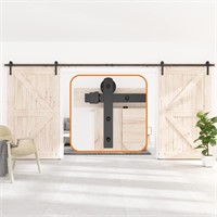 Skysen 14FT Double Sliding Barn Door Kit