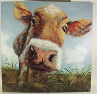 COMICAL POV COW PAINTING