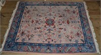 Approx. 7'9"x9'9" antique style Chinese wool carpe