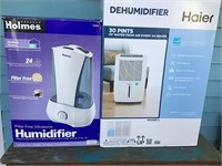 Humidifier and dehumidifier
