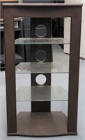 Contemporary modern stereo shelving 42"x24"x18"