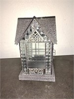 Glass candle house