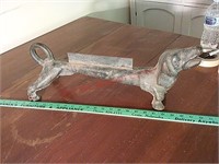 Vintage Weiner dog boot scraper