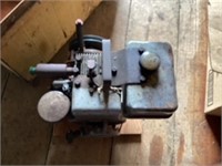 Small gas engine with storage box