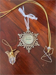Angel & Snowflake Ornaments