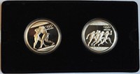 1996 Olympic Ancient Runners And Wrestlers Set.
